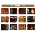 Chinese factory mahogany wooden casket beds